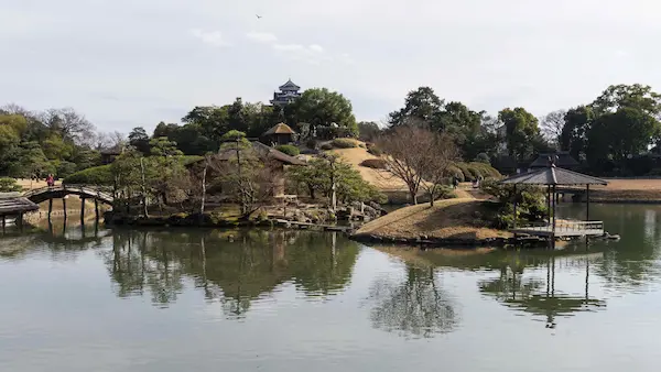 Naka no shima island and Mino shima island